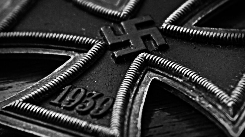 Close-up of a German Iron Cross