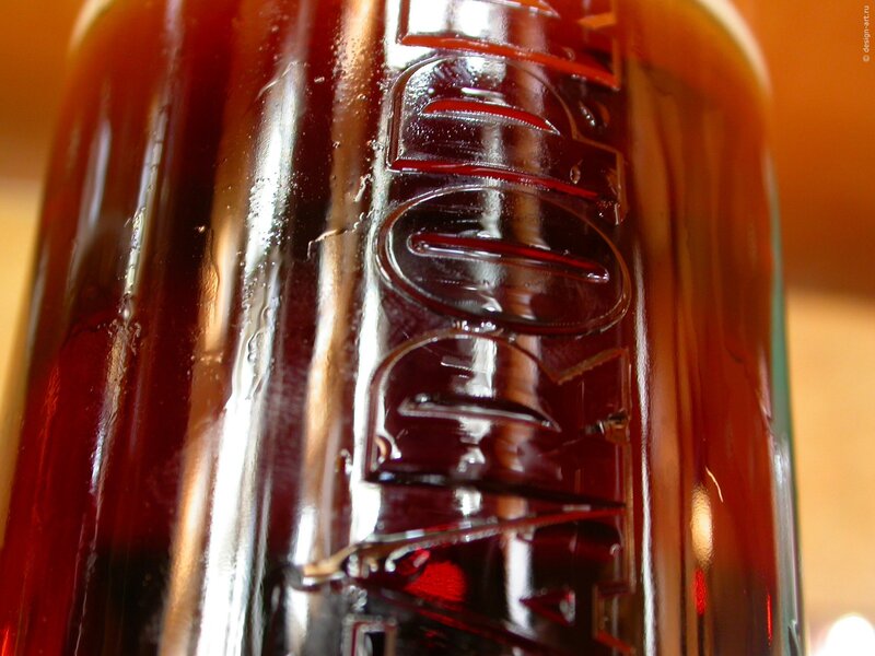 close-up of a glass bottle