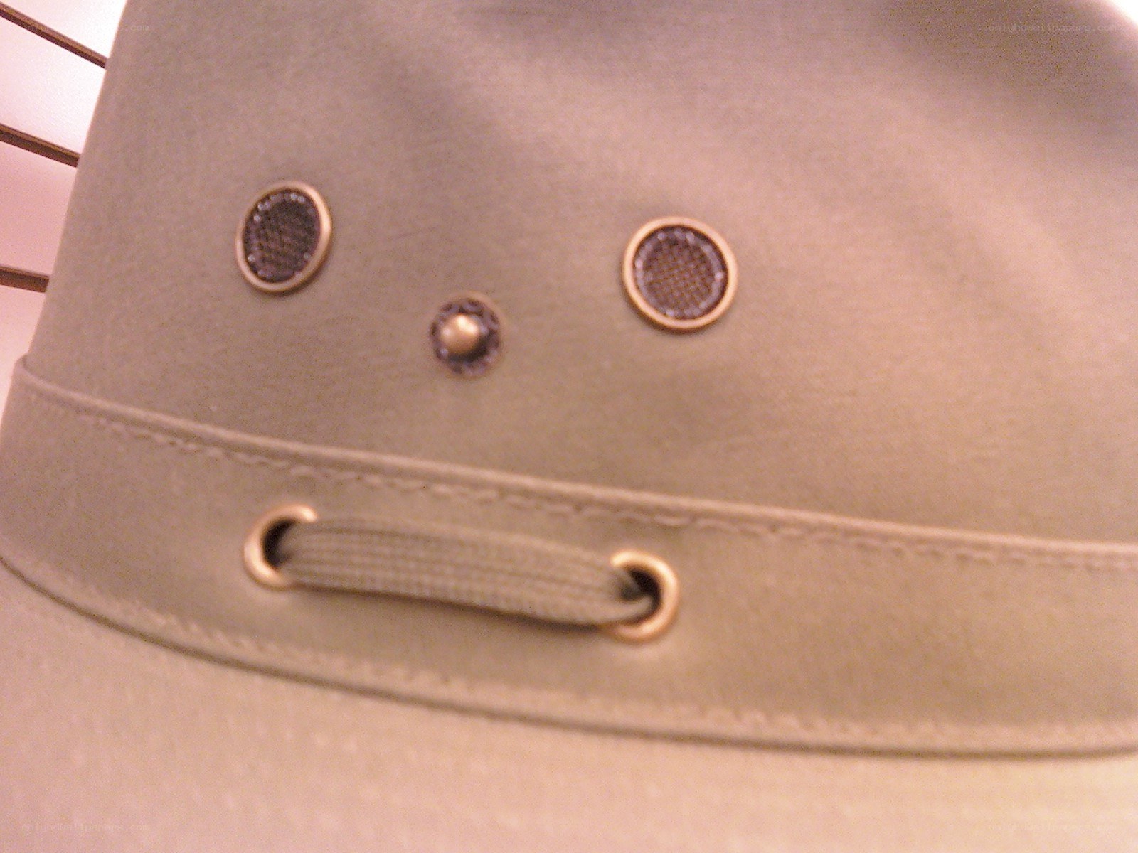 close-up of a hat
