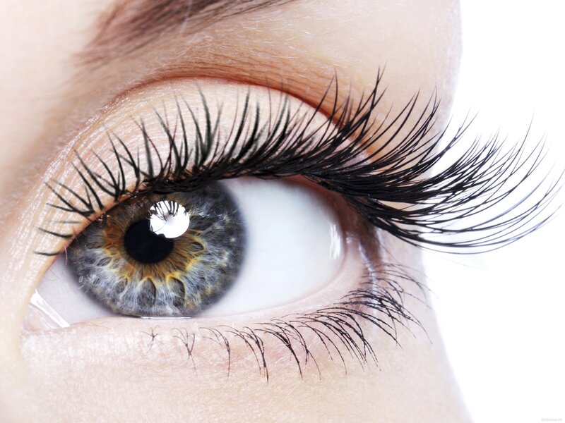 close-up of a human eye