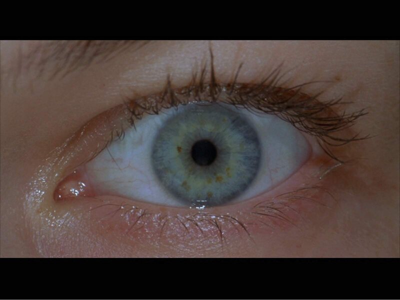 close-up of a human eye