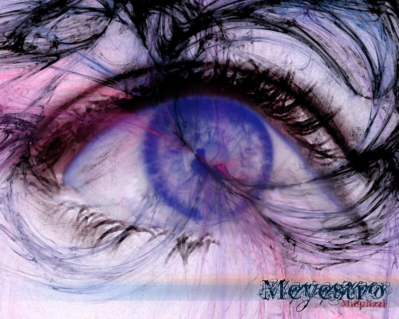 Close-up of a Human Eye — Blue