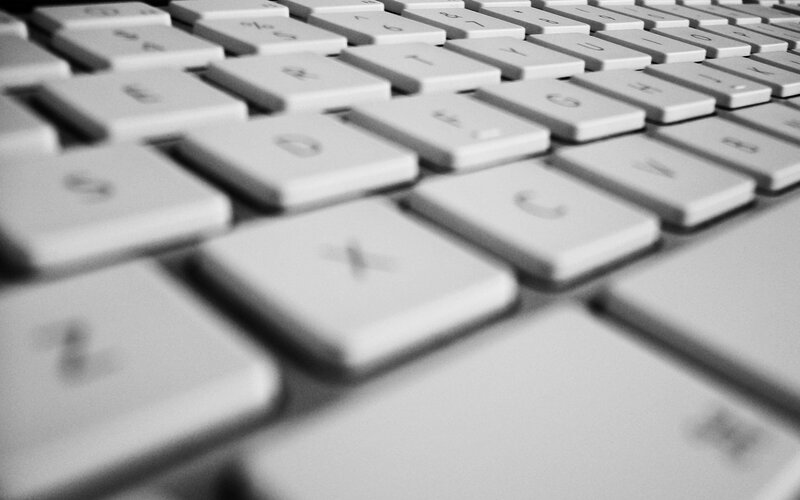 close-up of a keyboard