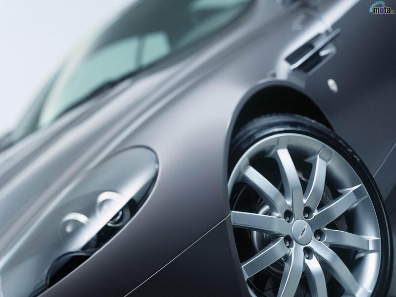 close-up of a luxury car