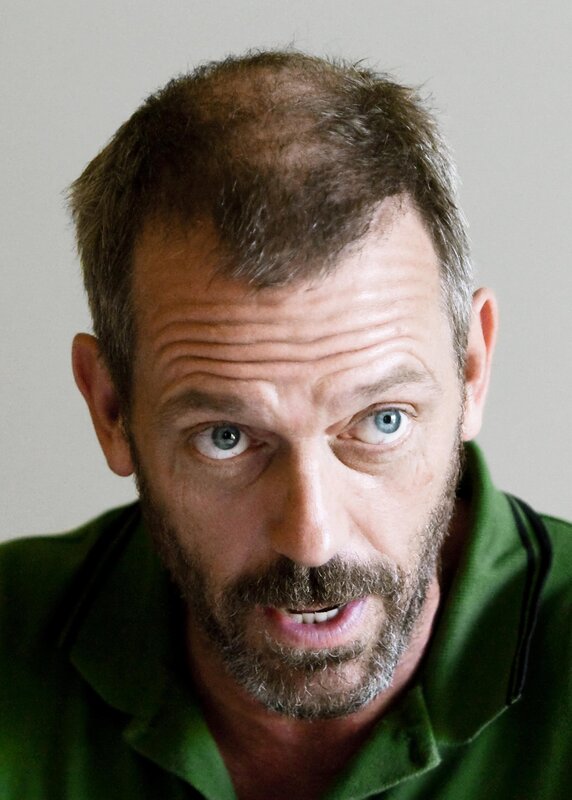 close-up of a man in green