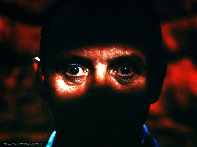 close-up of a man's eyes