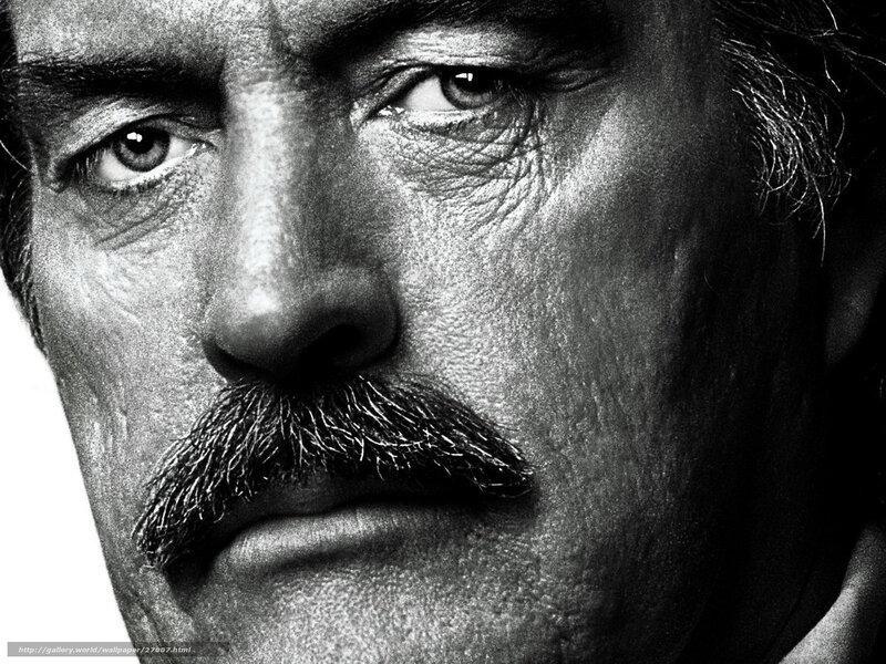 close-up of a man's face
