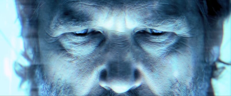 close-up of a man's face