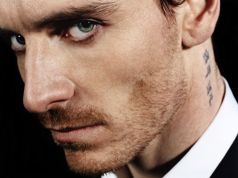 close-up of a man's face