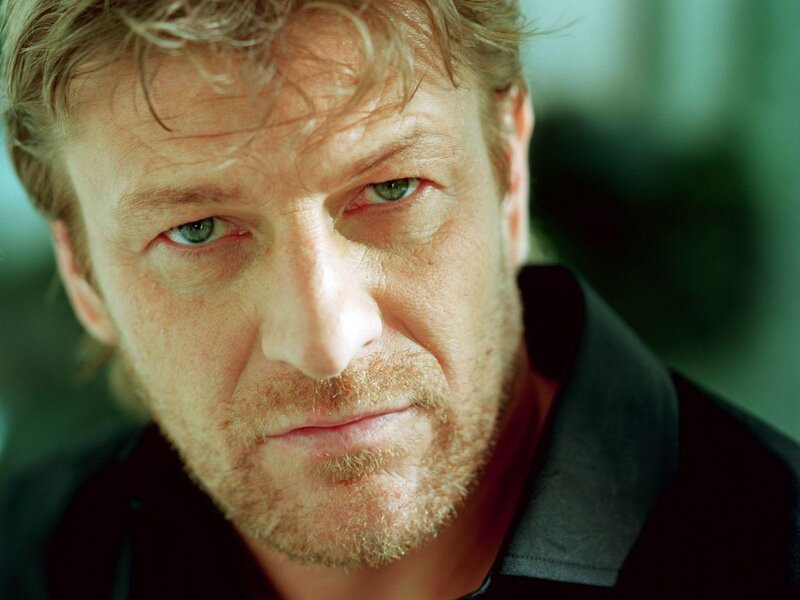 close-up of a man's face