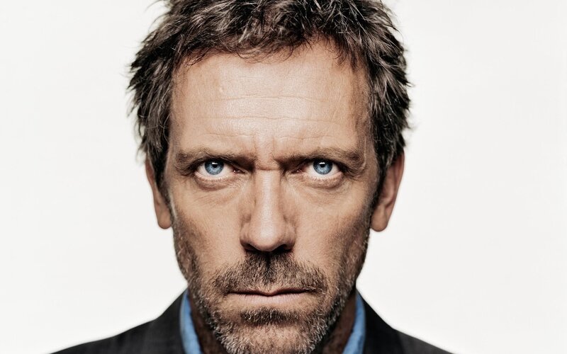 close-up of a man's face