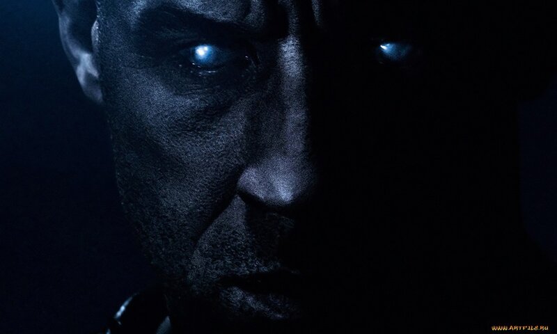 close-up of a man's face