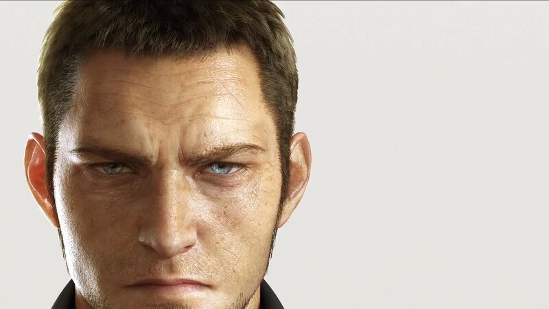 close-up of a man's face