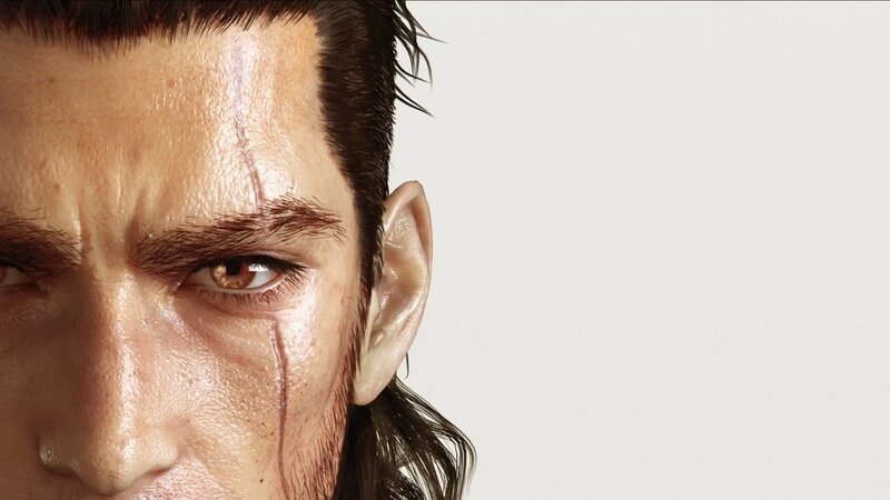 close-up of a man's face