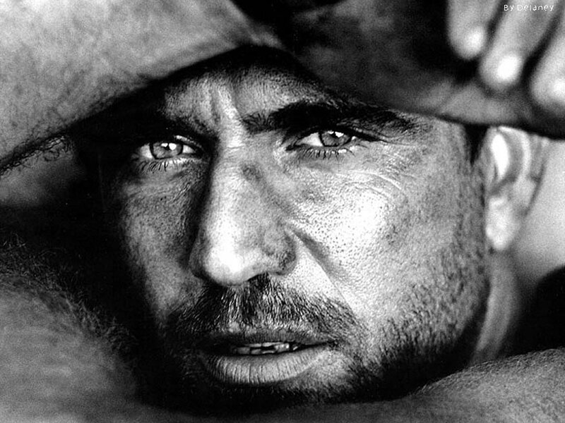 close-up of a man's face