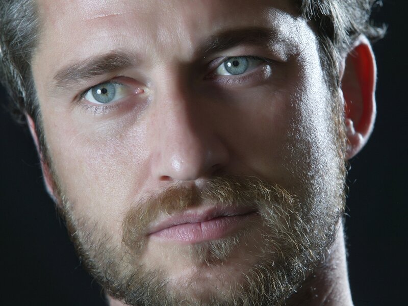 close-up of a man's face