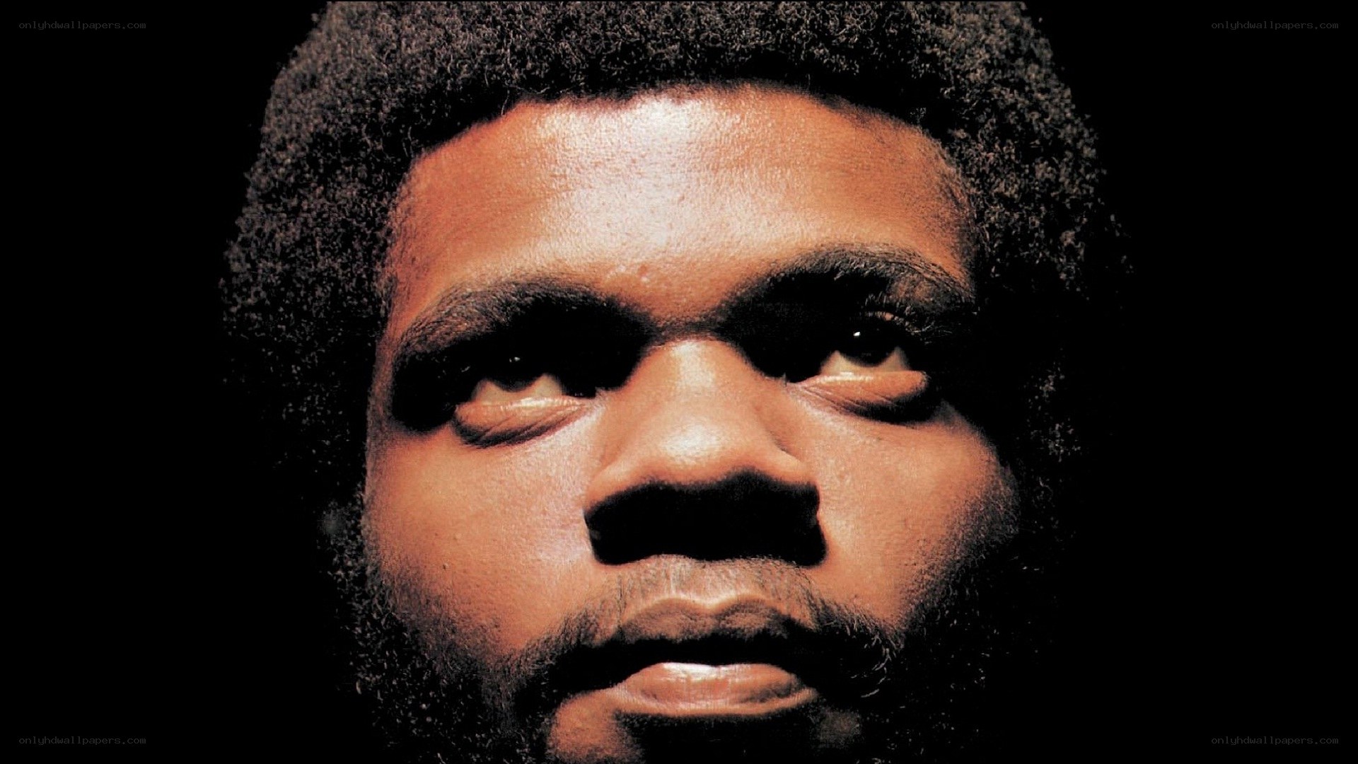 close-up of a man's face