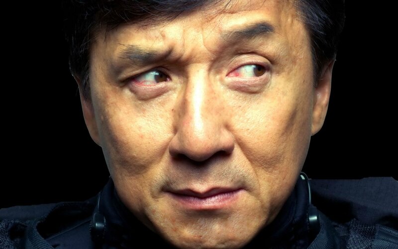 close-up of a man's face