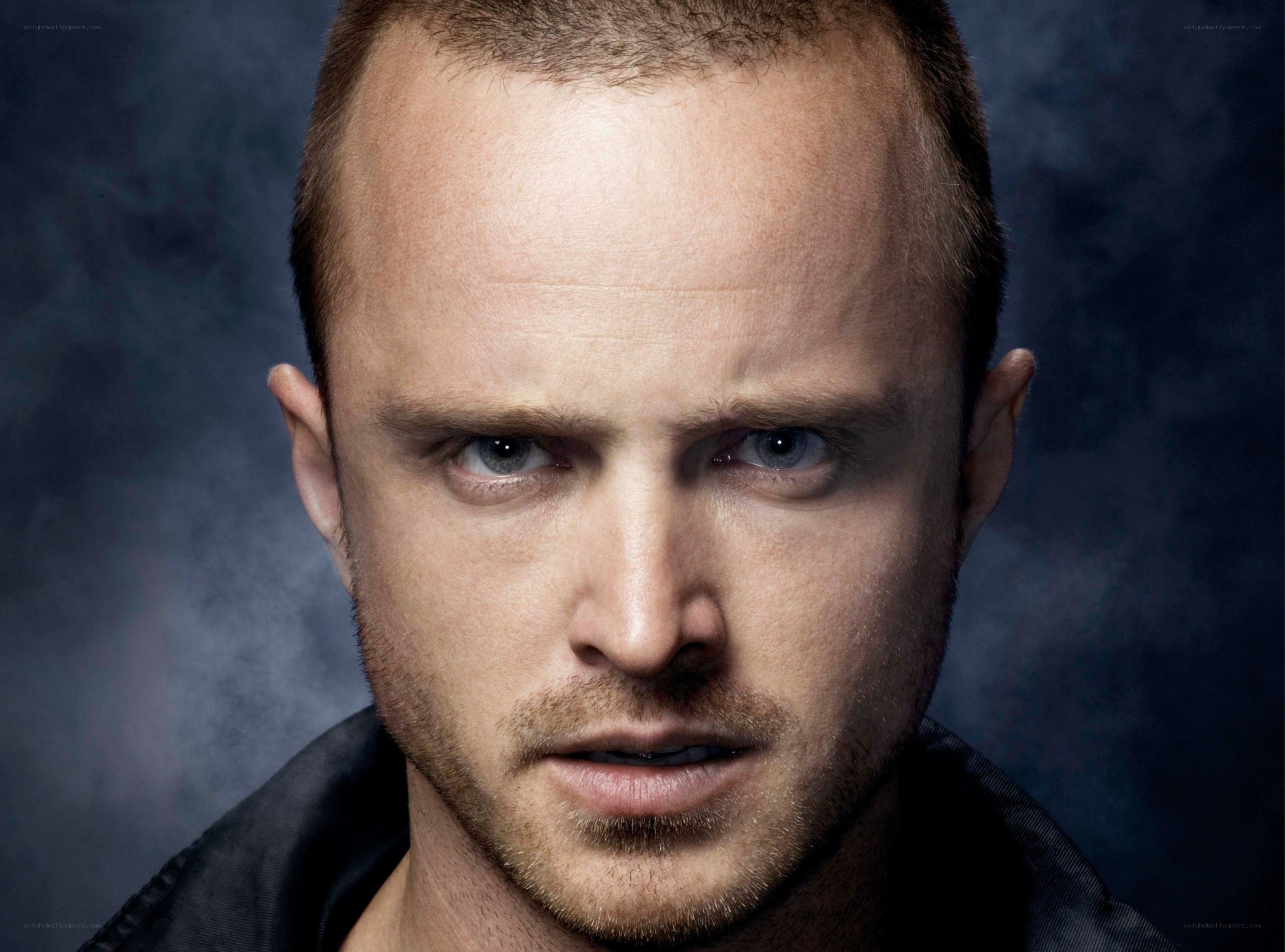 close-up of a man's face