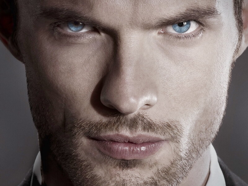 close-up of a man's face
