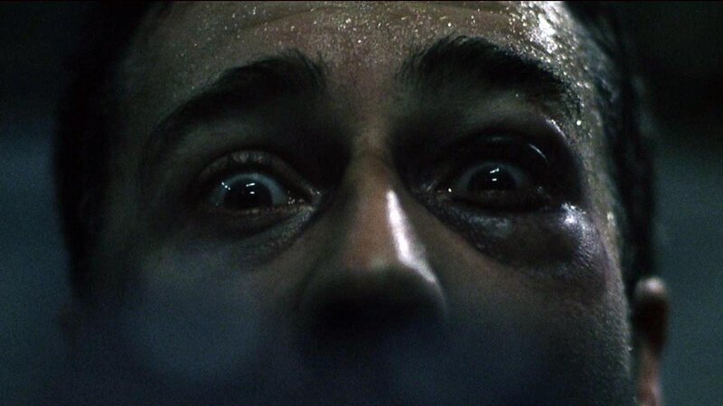 close-up of a man's face