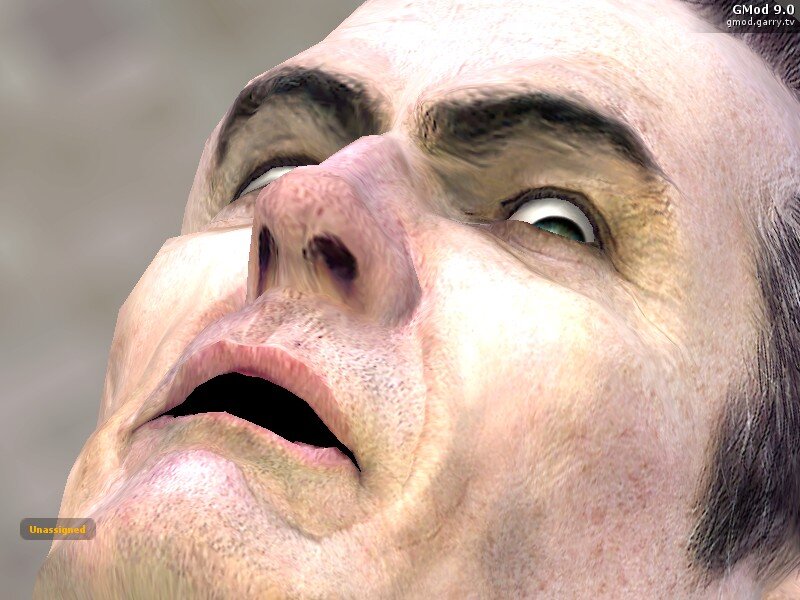 Close-up of a Man's Face — Beige
