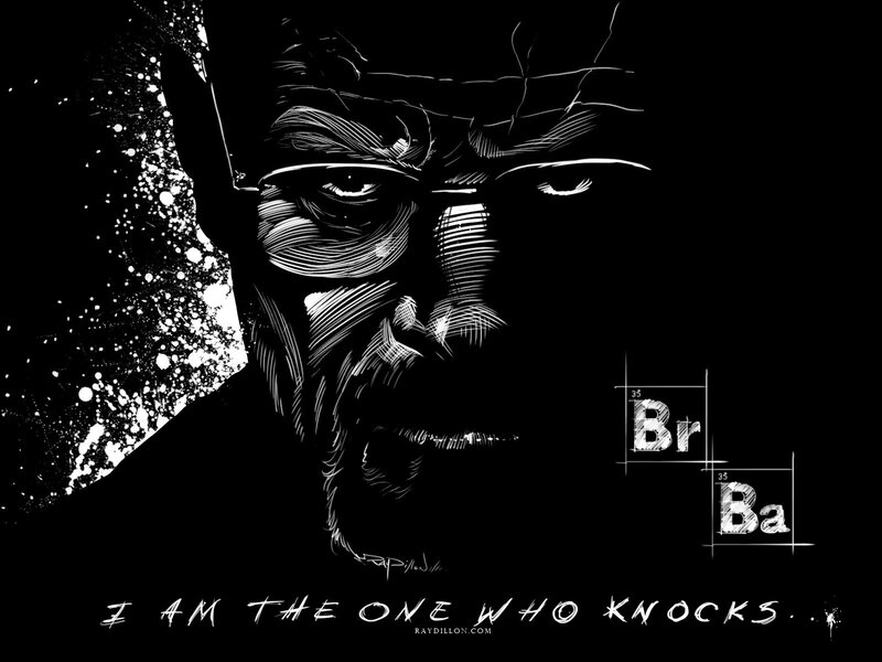 Close-up of a Man's Face — Black, Dramatic, Illustration