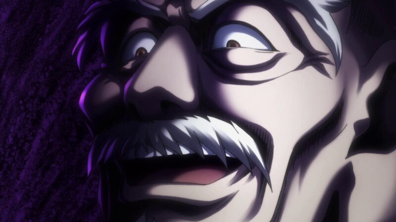 Close-up of a Man's Face — Purple