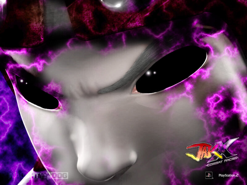 Close-up of a Mask — Purple, Dramatic