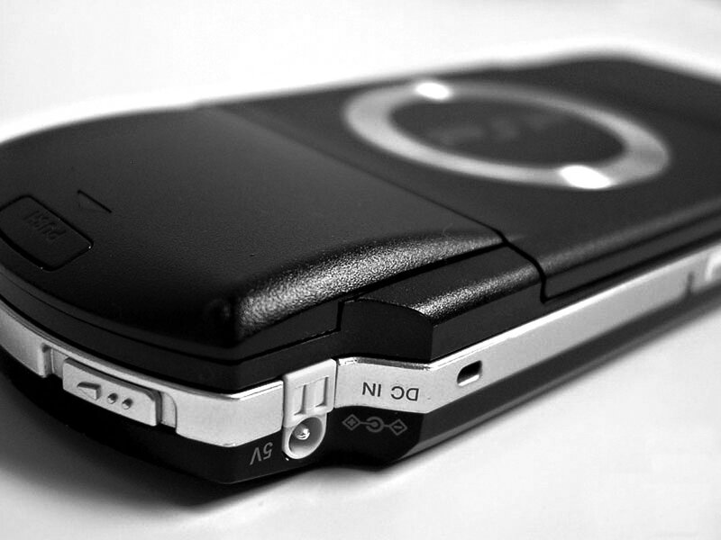 close-up of a mobile phone