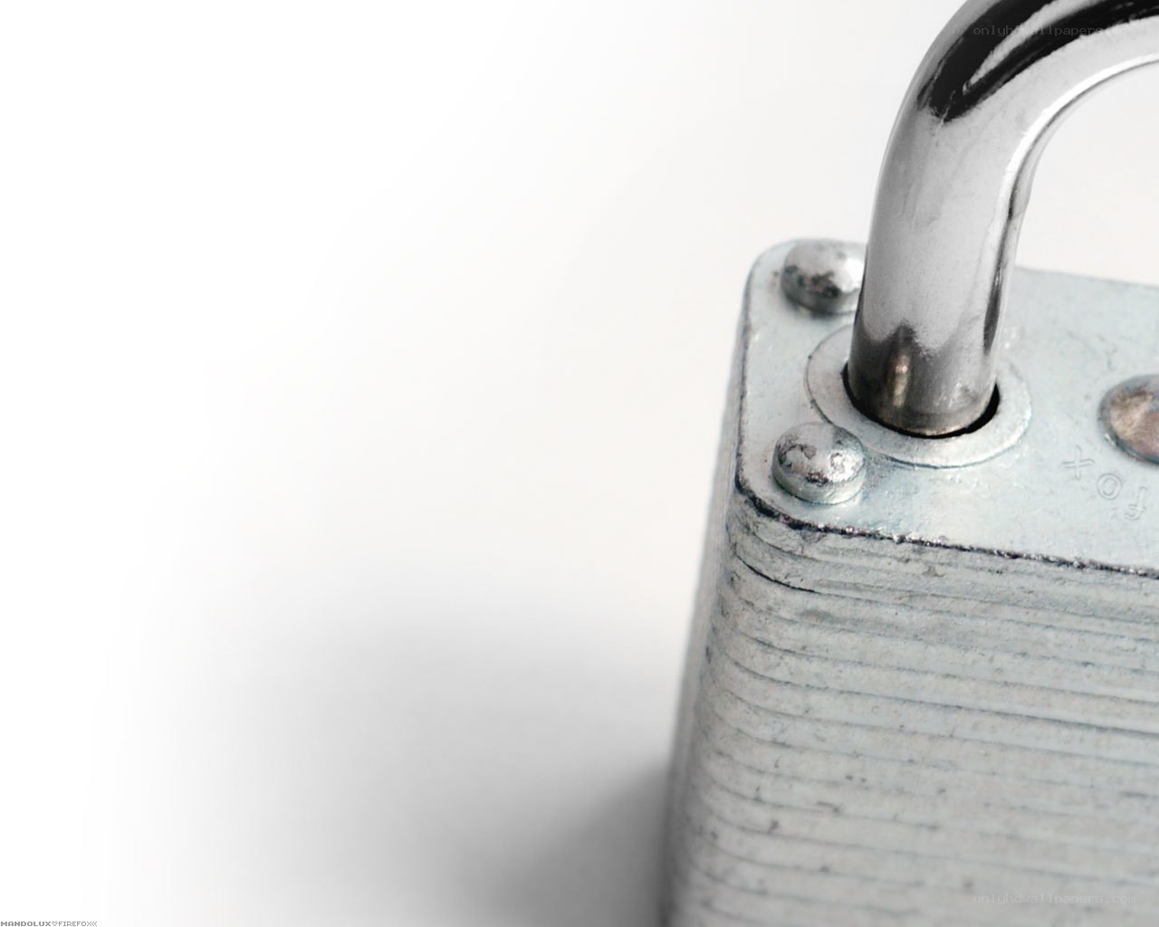 close-up of a padlock