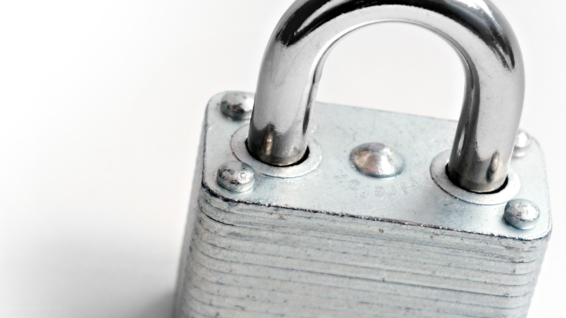 close-up of a padlock
