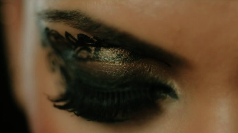 Close-up of a Person's Eye — Brown, Dramatic, Photograph