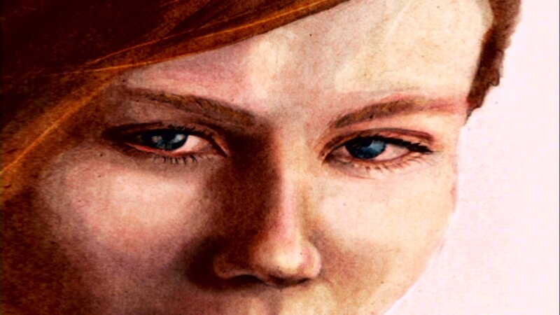 Close-up of a Person's Eyes — Brown, Intense