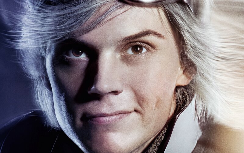 close-up of a person with silver hair