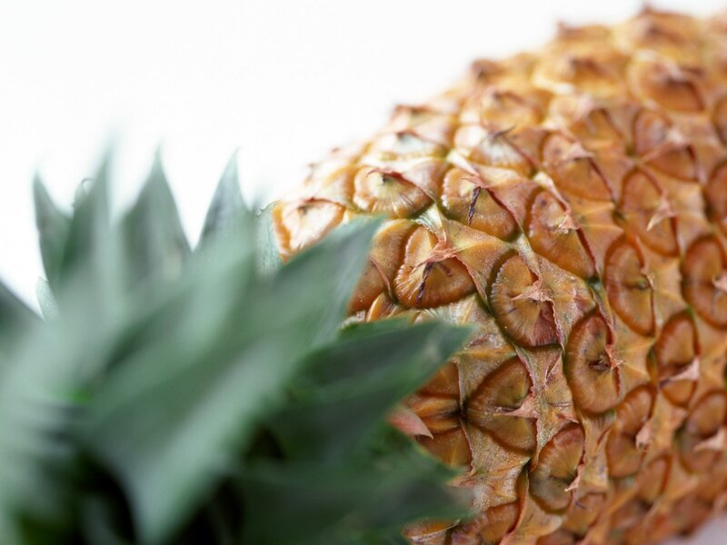 Close-up of a Pineapple — Brown