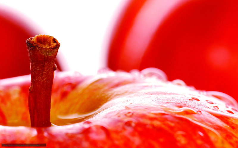 Close-up of a red apple