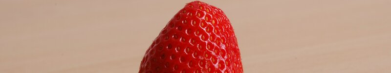 Close-up of a red strawberry