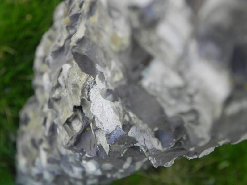 close-up of a rock