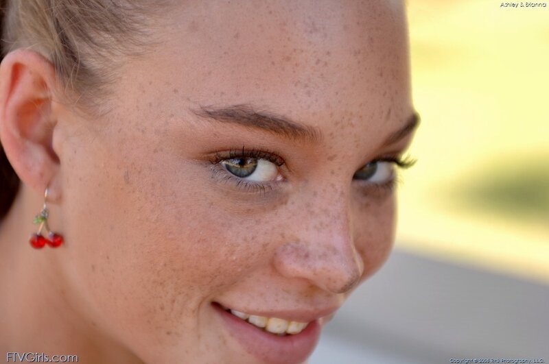 close-up of a smiling girl
