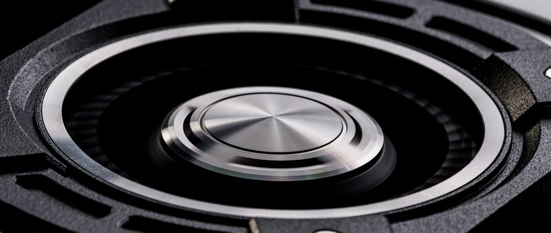 Close-up of a Speaker