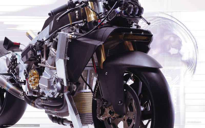 close-up of a sport motorcycle