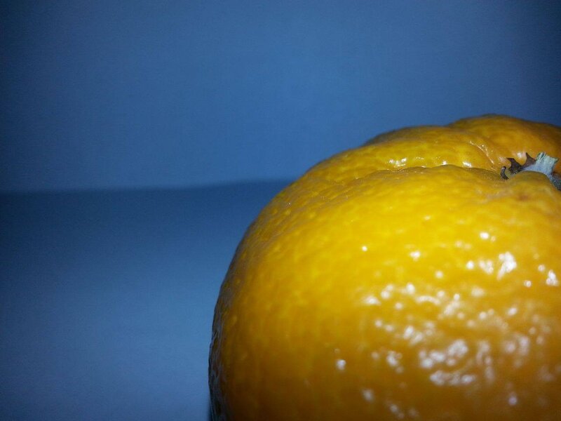 Close-up of a Tangerine