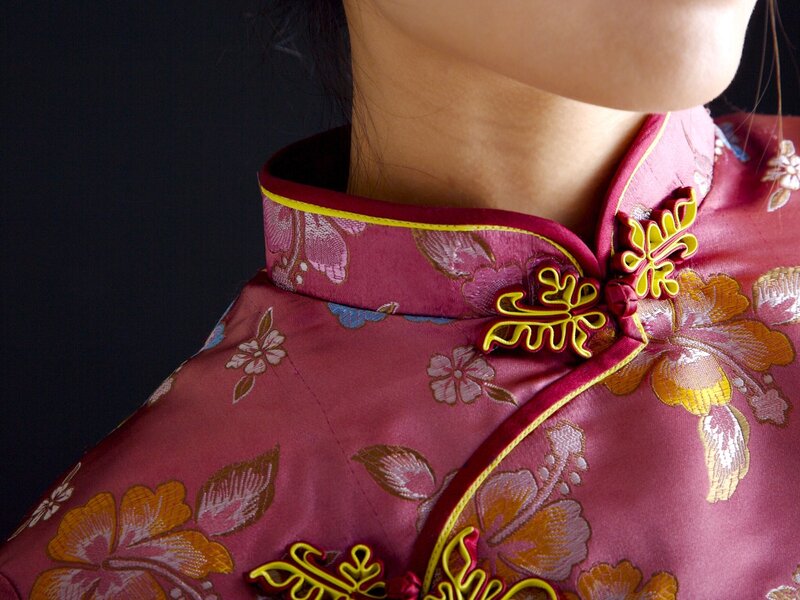 Close-up of a traditional dress