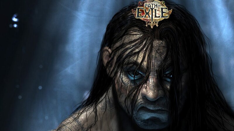 Close-up of a Warrior — Blue