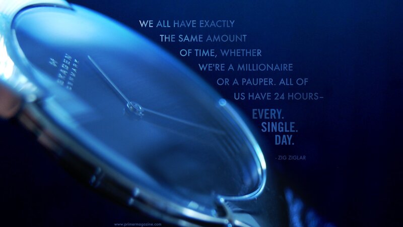 Close-up of a Watch — Blue
