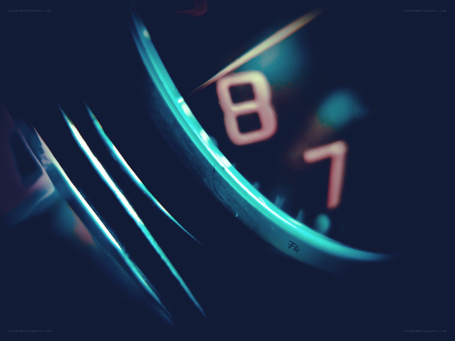 Close-up of a watch face