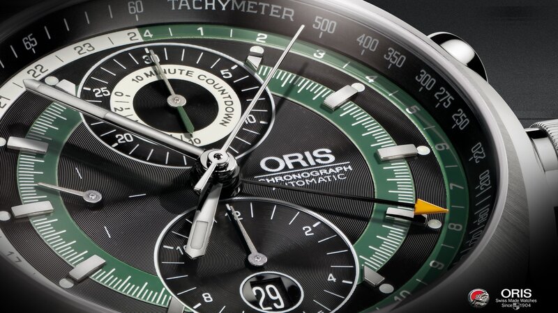 Close-up of a Watch Face — Black, Technical