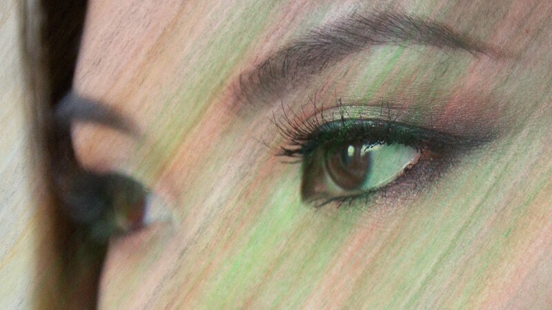 Close-up of a Woman's Eye — Green