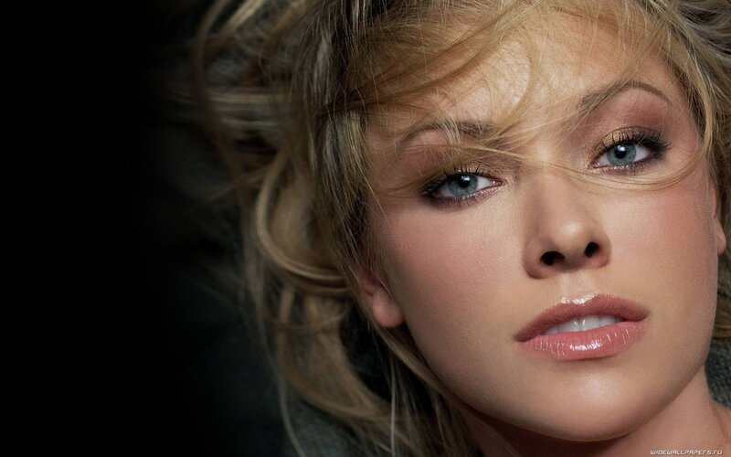 close-up of a woman's face